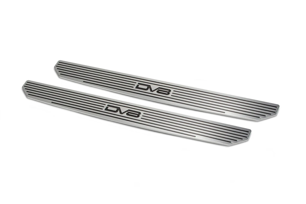 DV8 JEEP FRONT SILL PLATES WITH DV8 LOGO 2 OR 4 DOOR